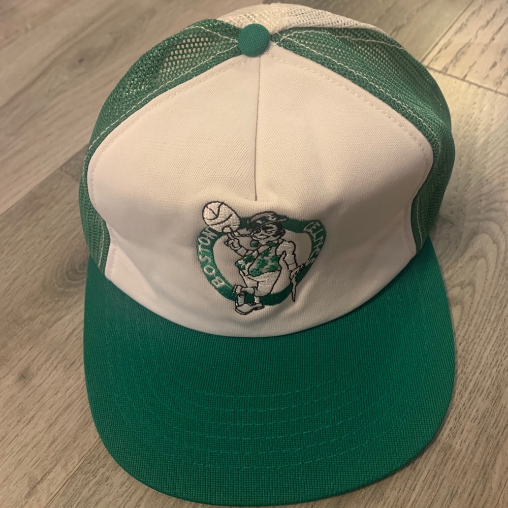 Vintage Boston Celtics Trucker Hat